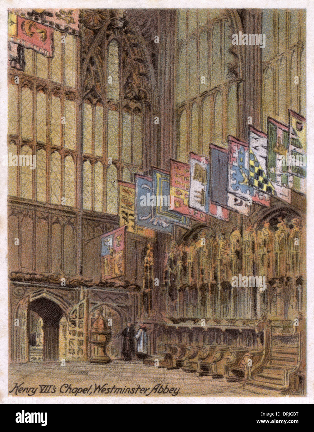 Enrico VII la cappella, l'Abbazia di Westminster, Londra Foto Stock
