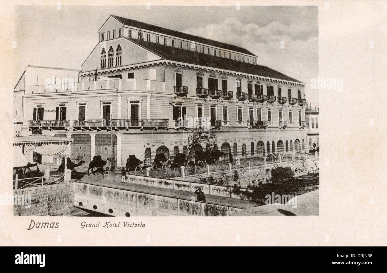 Grand Hotel Victoria a Damasco, Siria Foto Stock