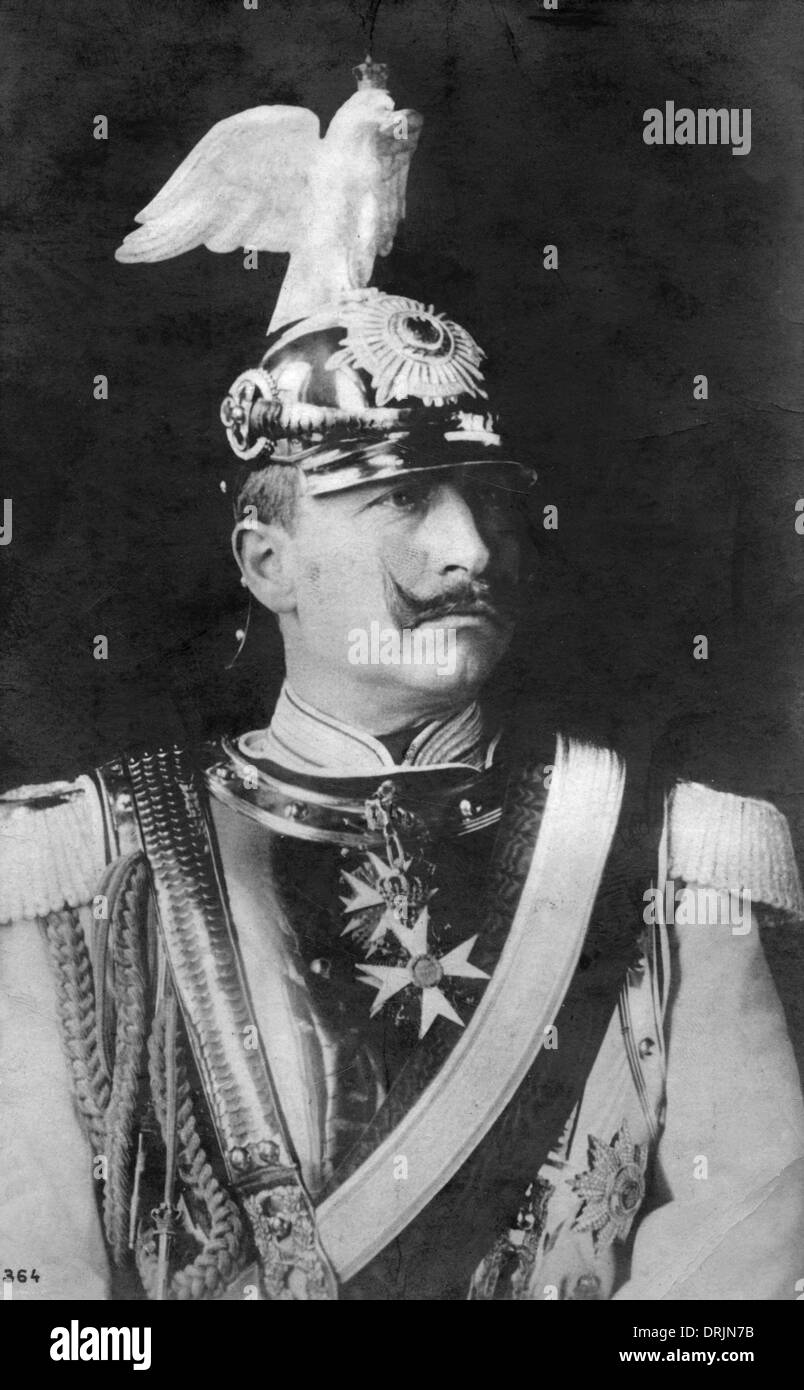 Il Kaiser Guglielmo II Foto Stock