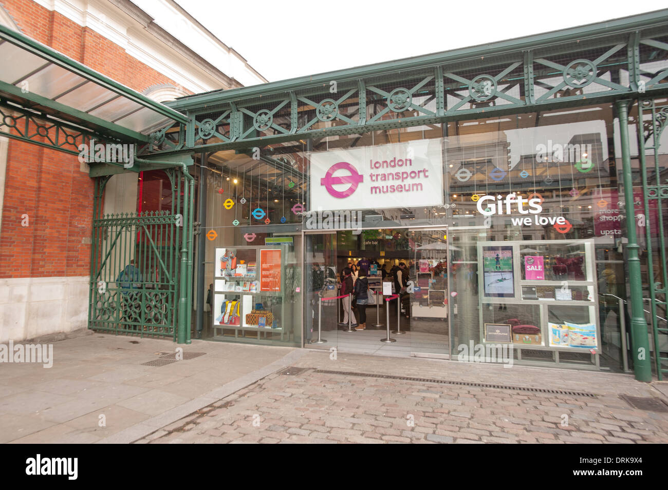 Museo dei Trasporti di Londra Foto Stock
