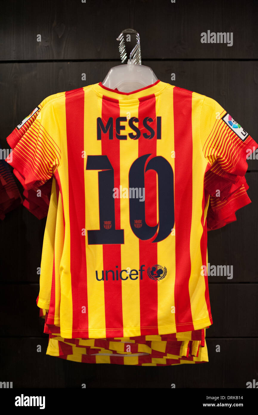 Barcellona Kit di replica Foto Stock