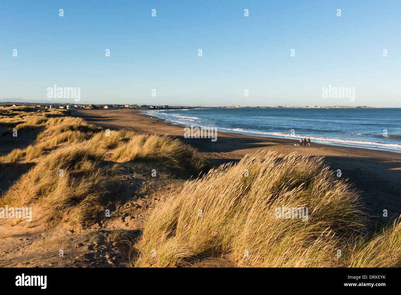 Seaton Carew beach Foto Stock