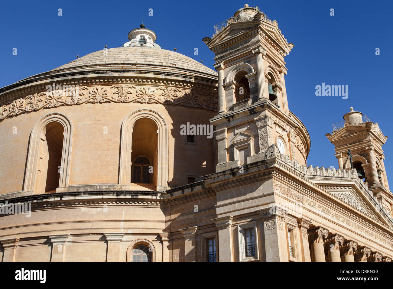 Il duomo di Mosta, Malta Foto Stock