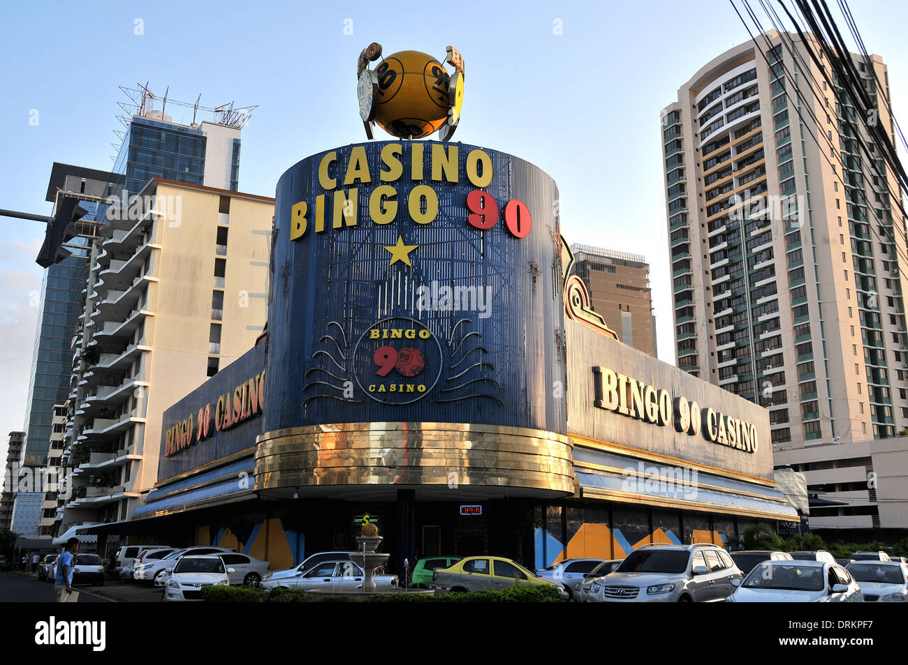 Bingo 90 casino Panama Panama Foto Stock