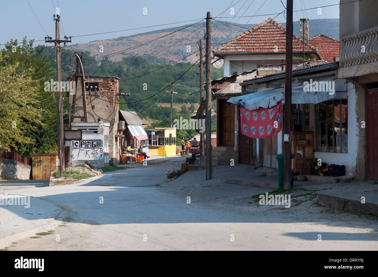 Velika Hoča villaggio, Kosovo Foto Stock