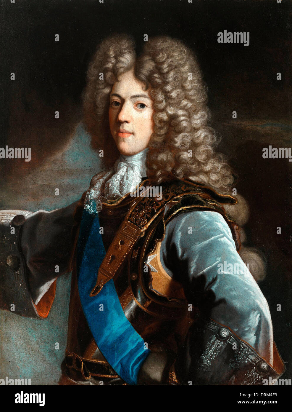 Hyacinthe Rigaud Il duomo, Ritratto di Konstanty Władysław Sobieski. Circa 1696. Olio su tela. Wilanow Palace Museum, Varsavia, Polonia. Foto Stock