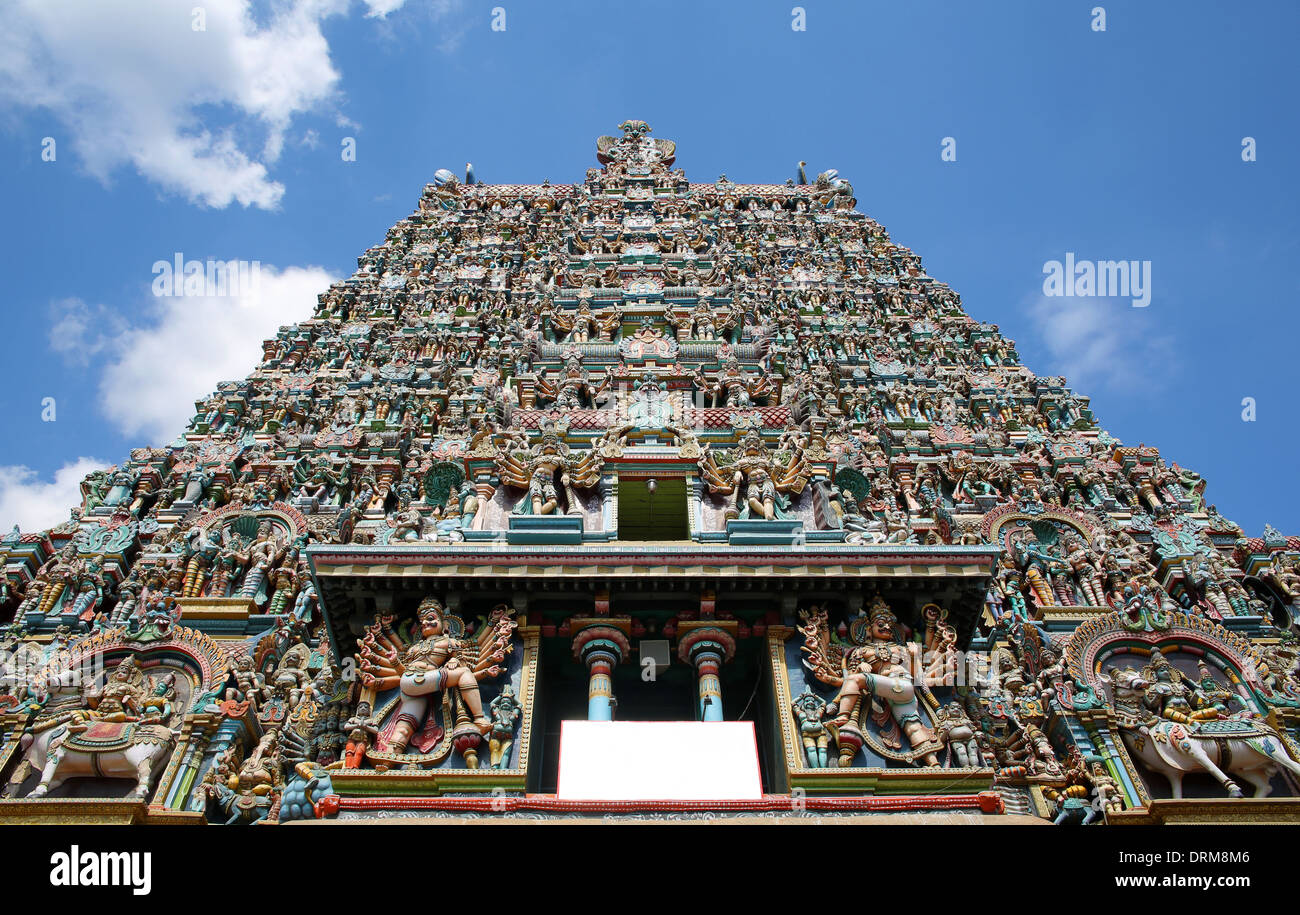 Sri meenakshi temple, Madurai, India Foto Stock