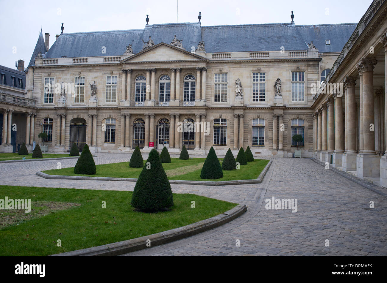 Hôtel de Soubise la casa del francese Archivi Nazionali Foto Stock