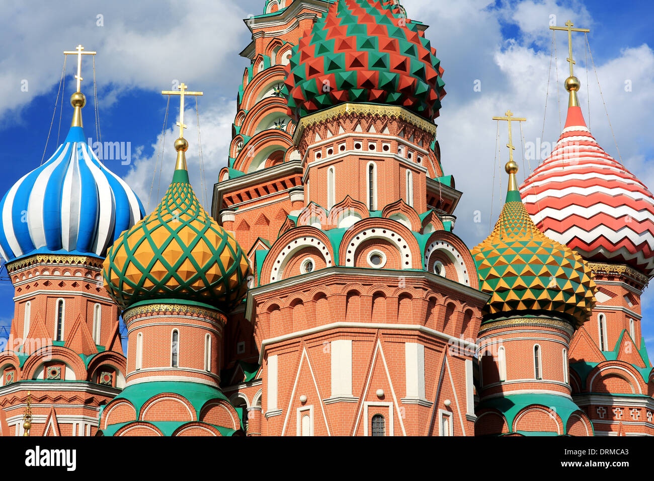 Saint basilici cattedrale, Mosca, Russia Foto Stock