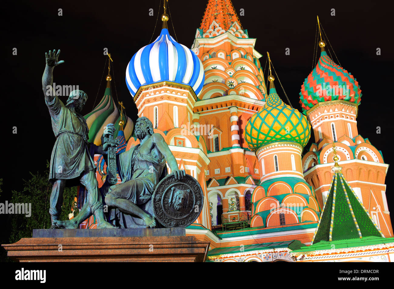 San Basilio - la cattedrale di Mosca, Russia Foto Stock
