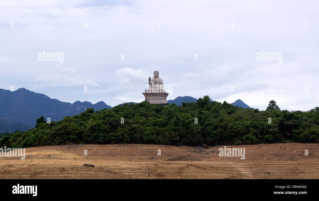 Grande Tempio del Buddha di Hue Vietnam del Sud-est asiatico Foto Stock