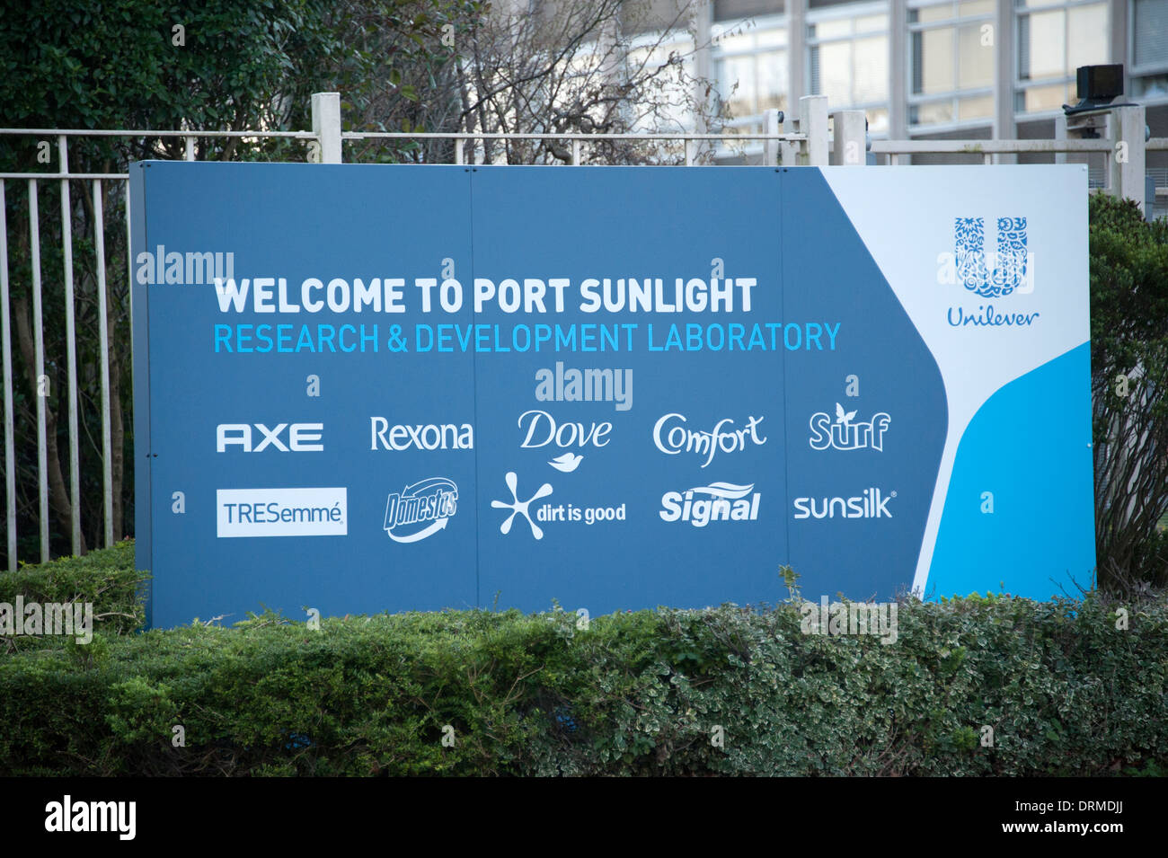 Lever Brothers Port Sunlight Soap Makers Unilever Foto Stock