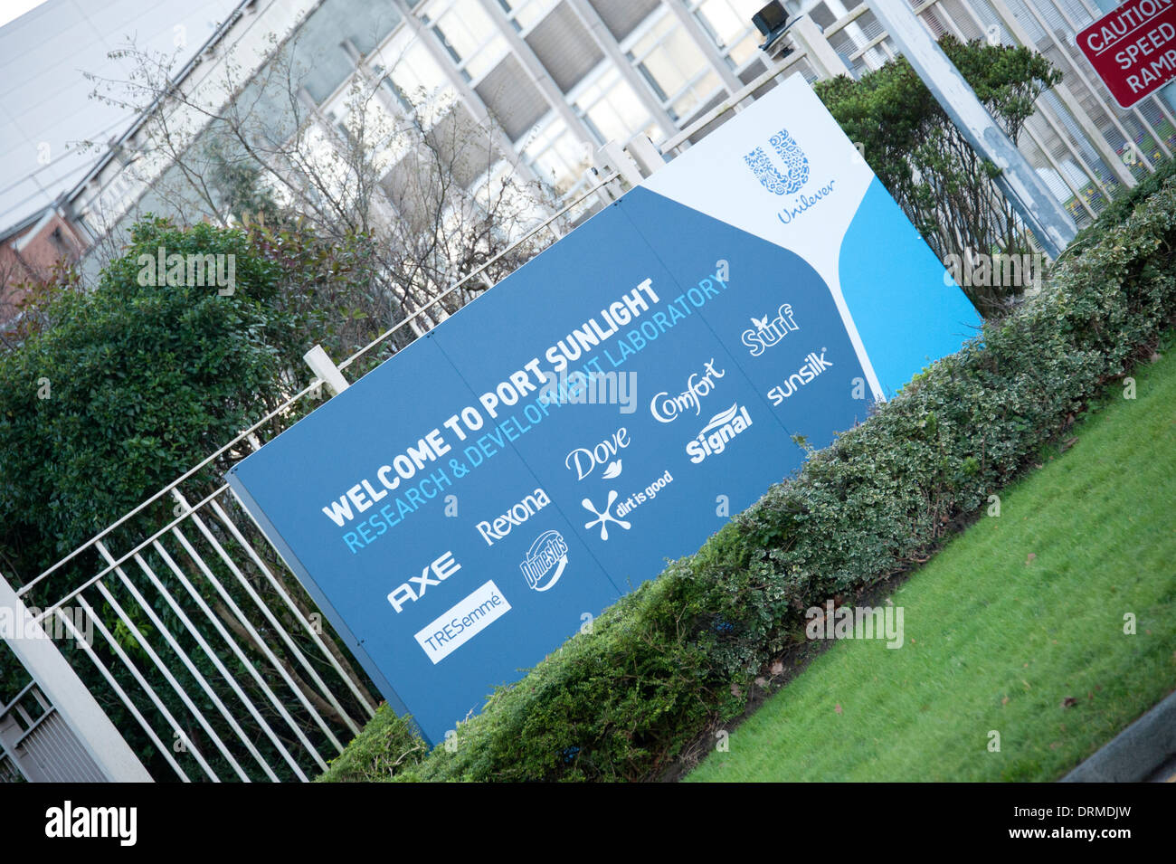 Lever Brothers Port Sunlight Soap Makers Unilever Foto Stock