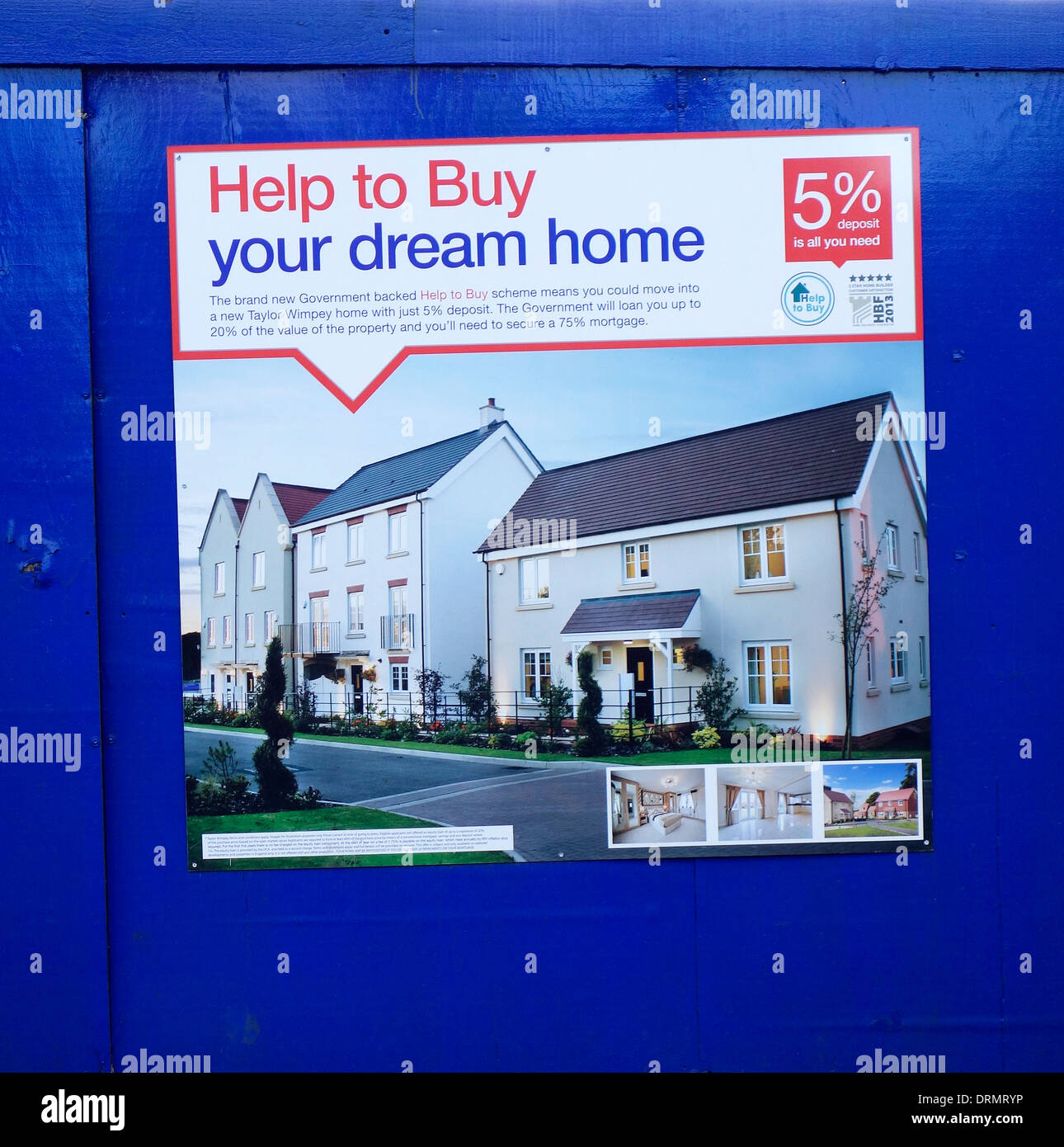 Pubblicità per il governo sostenuto aiutano ad acquistare Home Schema, REGNO UNITO Foto Stock Pubblicità per il governo sostenuto aiutano ad acquistare Home Schema, REGNO UNITO Foto Stock
