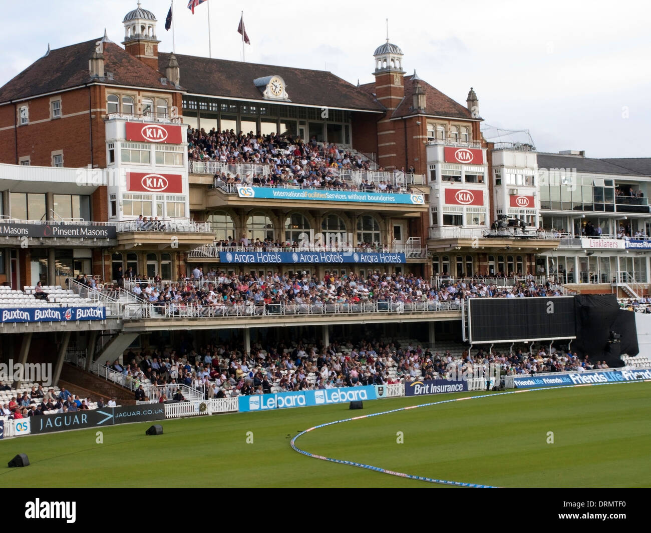 Cavalletto principale Surrey County Cricket Club Kia ovale Foto Stock