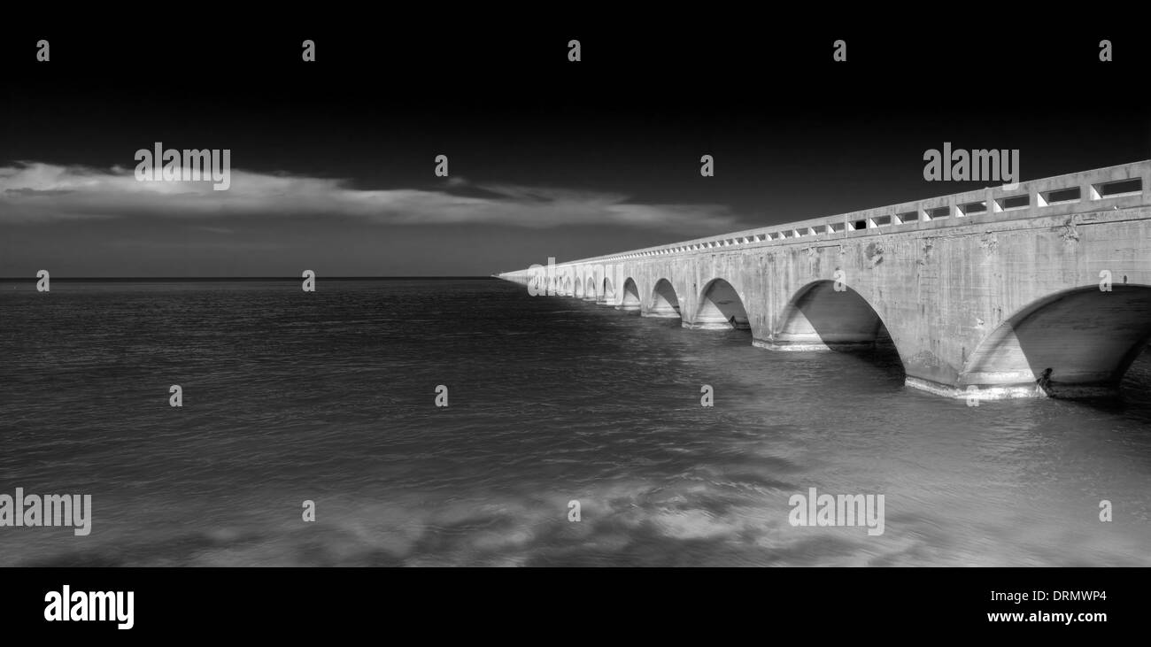 A sette miglia a ponte Foto Stock