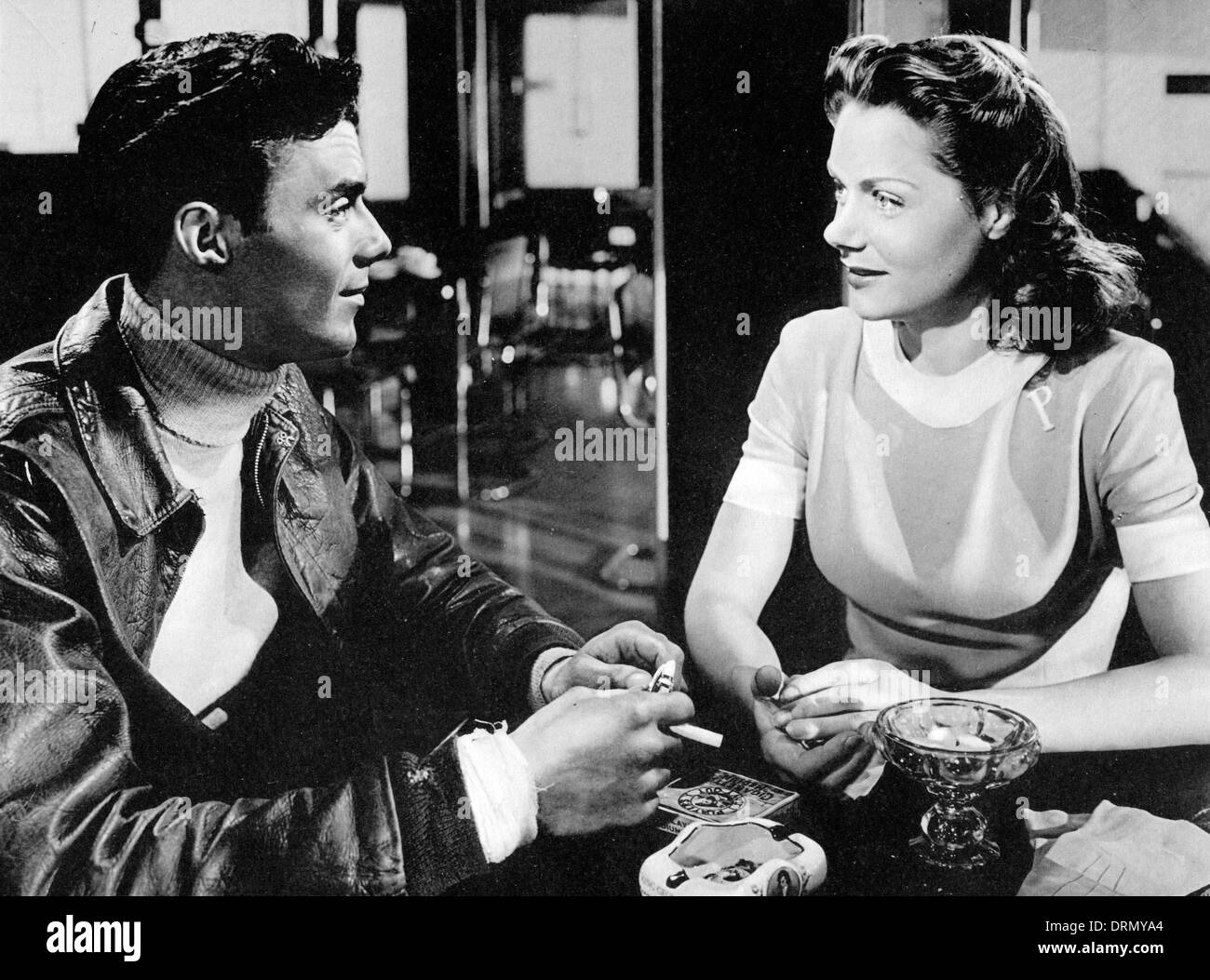 Una volta che un JOLLY SWAGMAN (aka maniaci su ruote) 1949 Wessex Film con Dirk Bogarde e Renee Asherson Foto Stock