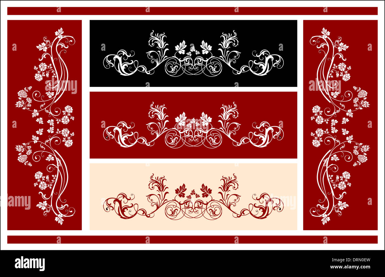 confini dell'annata Foto Stock