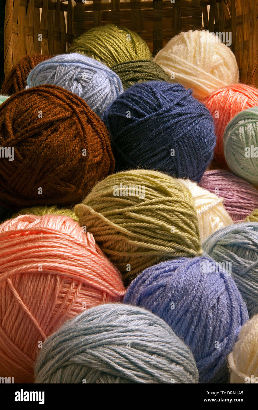 WASHINGTON - Palle di sinistra su filati la fuoriuscita di un cestello. Foto Stock