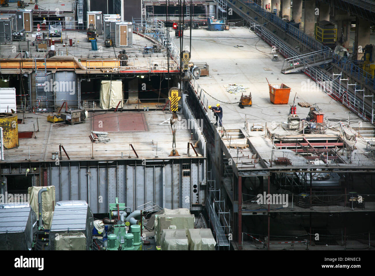 La costruzione navale in Germania Foto Stock