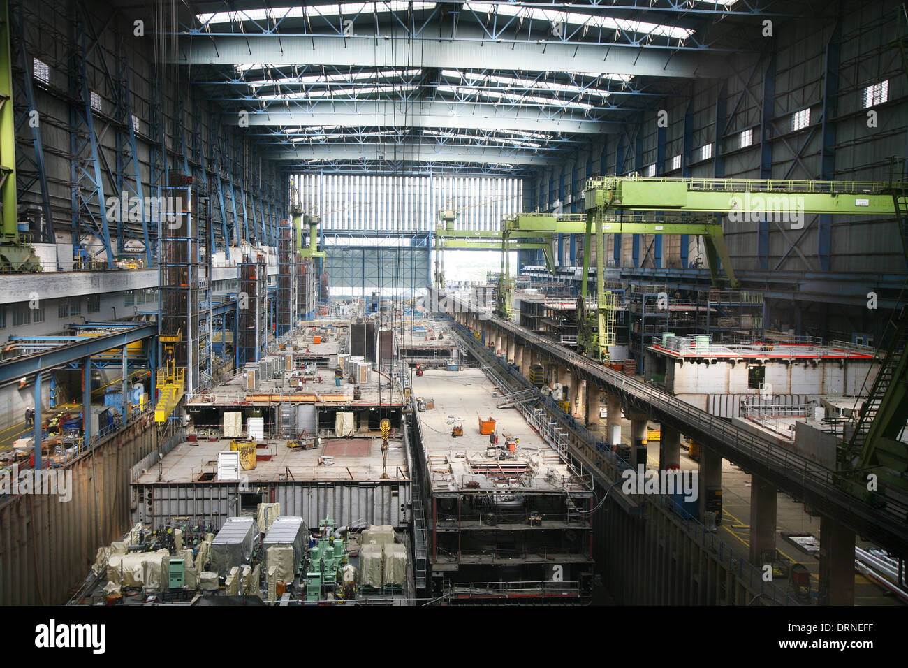 La costruzione navale in Germania Foto Stock