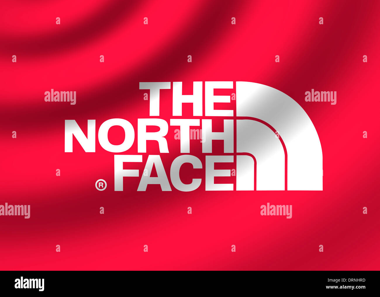 La North Face logo simbolo icona bandiera emblema Foto stock - Alamy