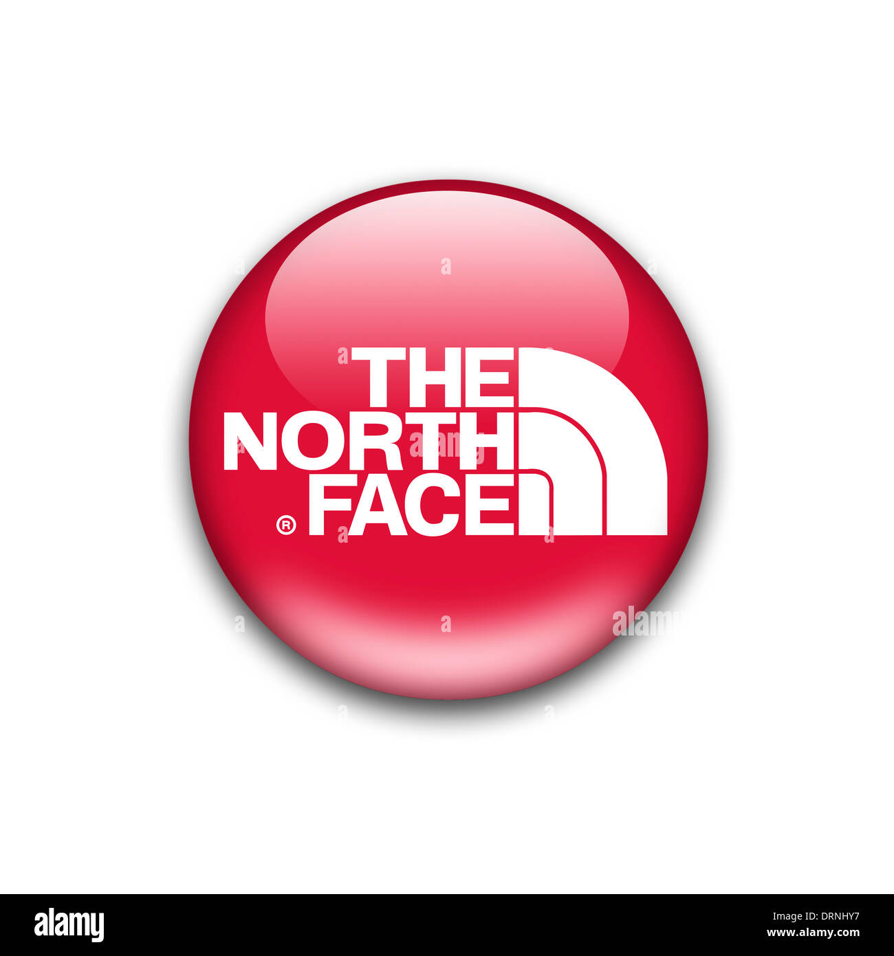 La North Face logo simbolo icona bandiera emblema Foto stock - Alamy