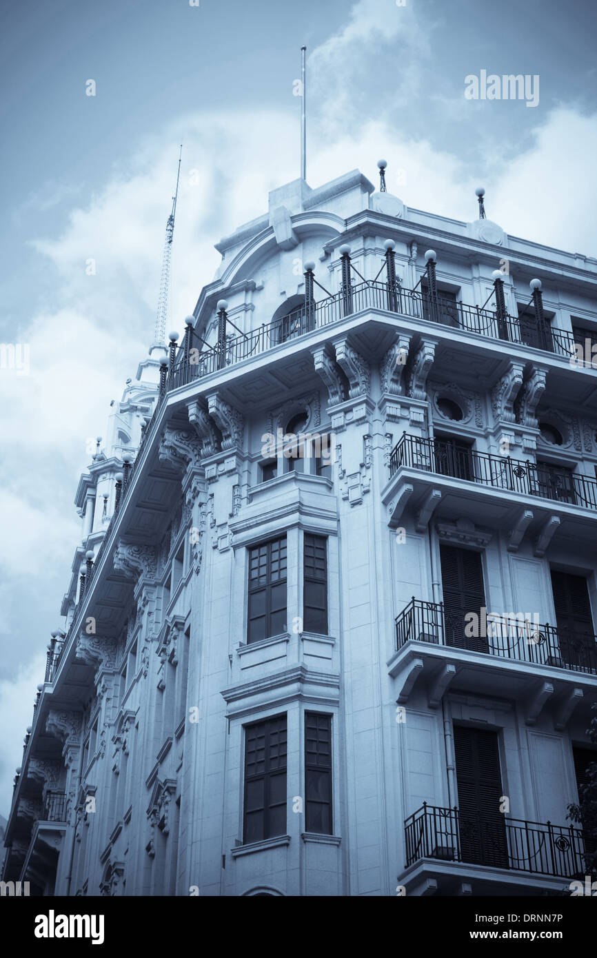 Il vecchio edificio in Shanghai Foto Stock