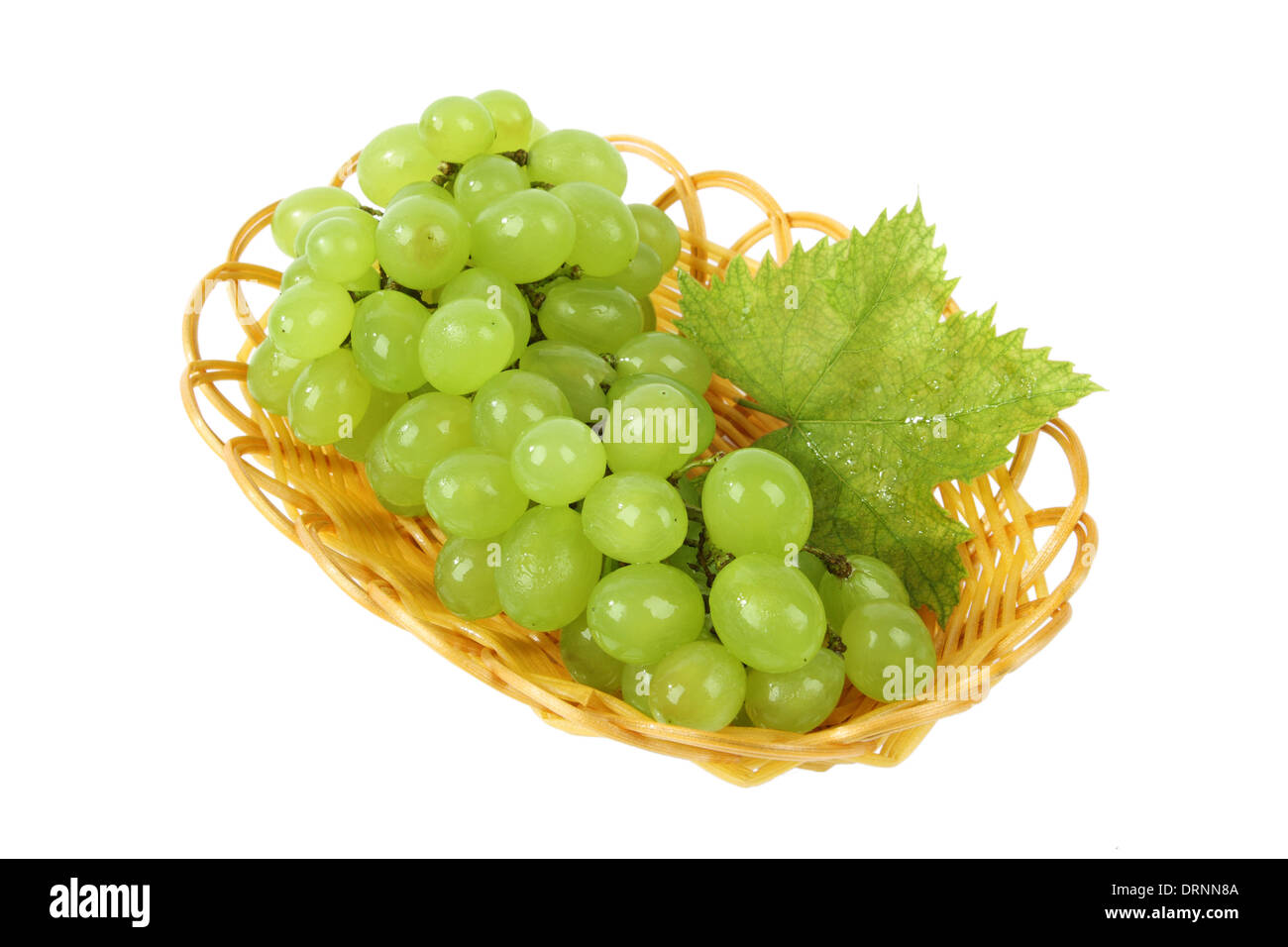 Uva nel cestello Foto Stock
