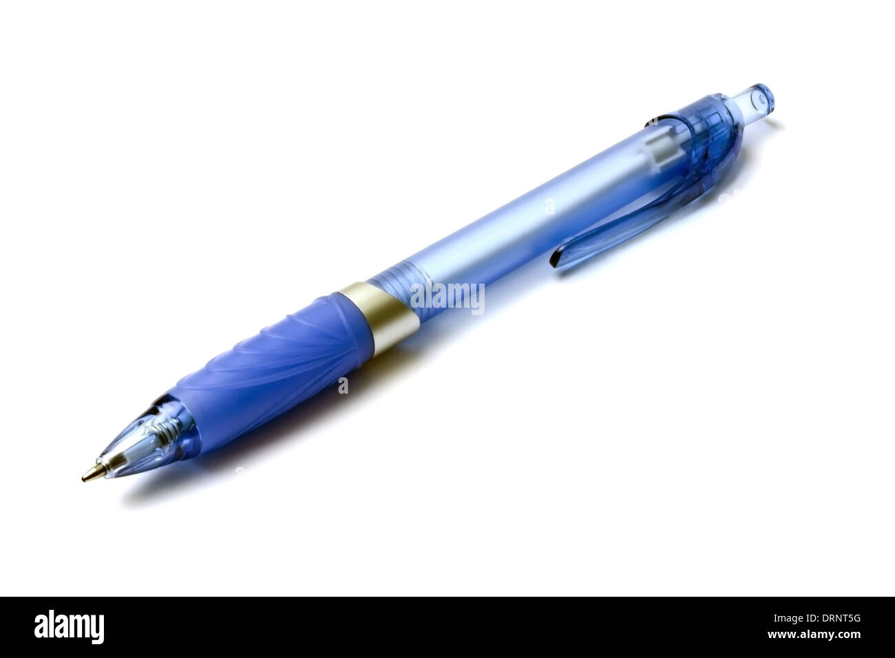 Penna blu Foto Stock