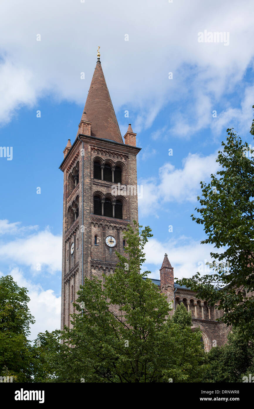 San Pietro e Paolo Chiesa, Potsdam, Brandeburgo, deutschland, Germania Foto Stock