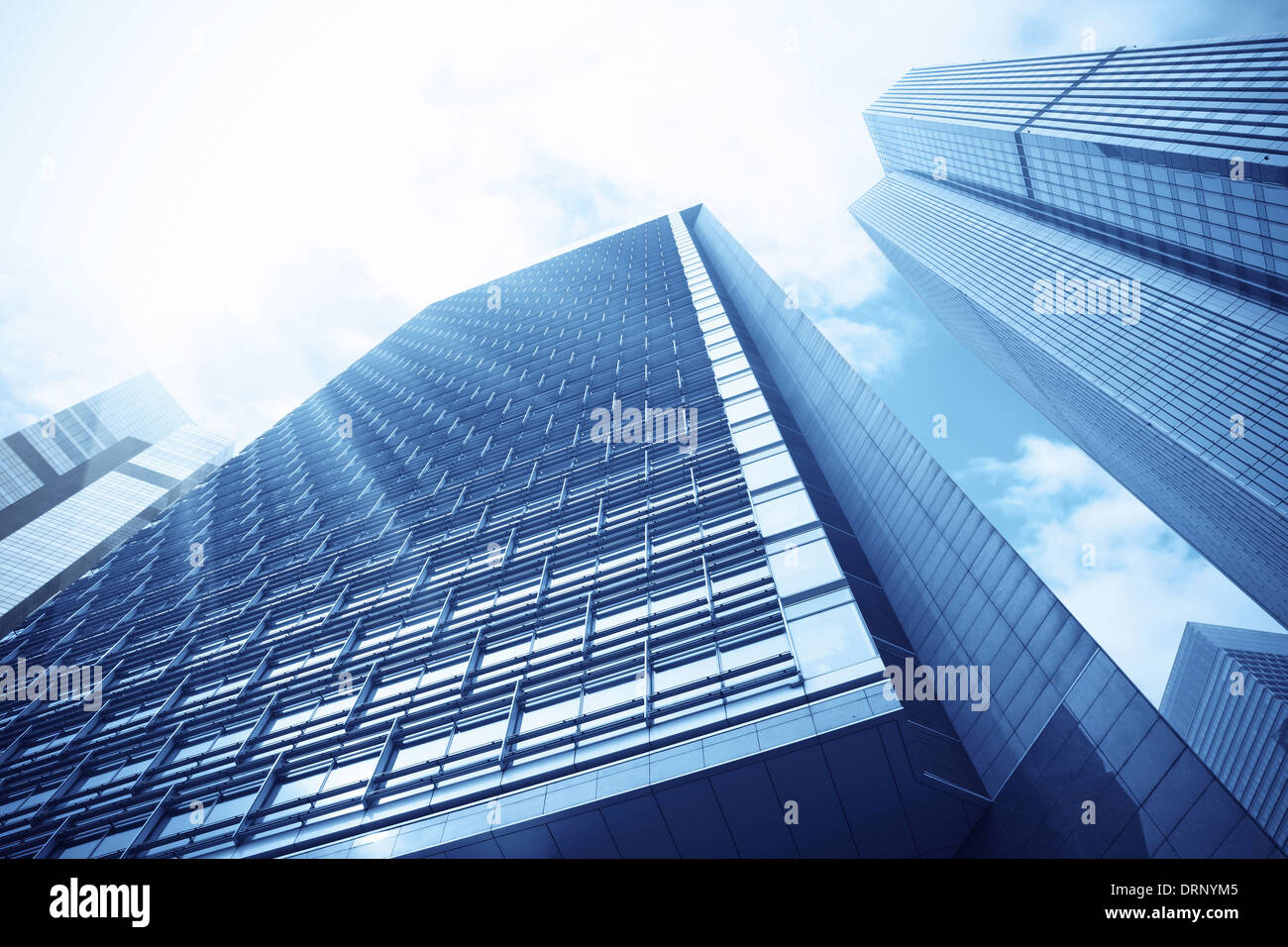 I moderni grattacieli di Shanghai Foto Stock