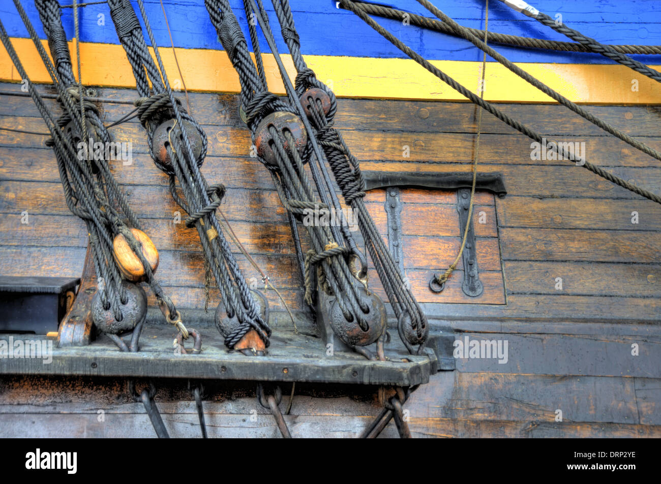 Altes Segelschiff Foto Stock