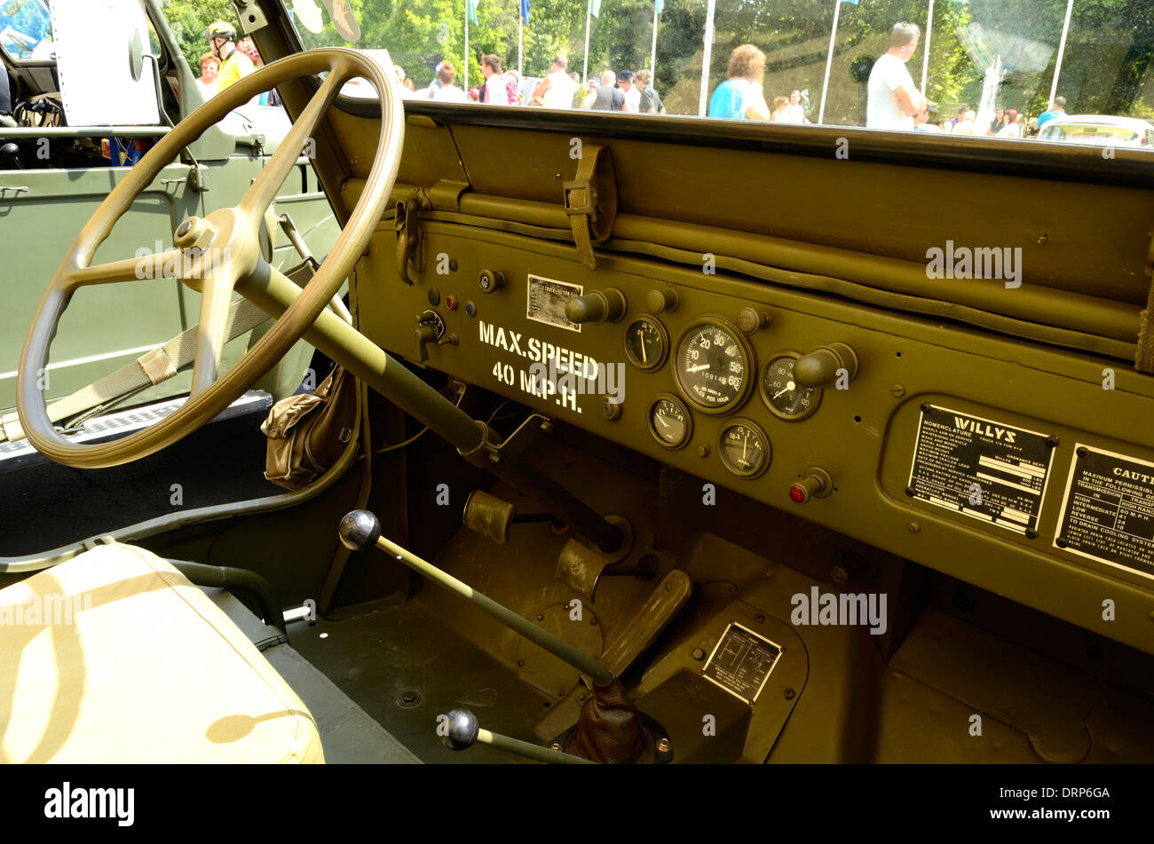 Veicoli Oldtimer parade Szeged Ungheria estate 2013 Foto Stock