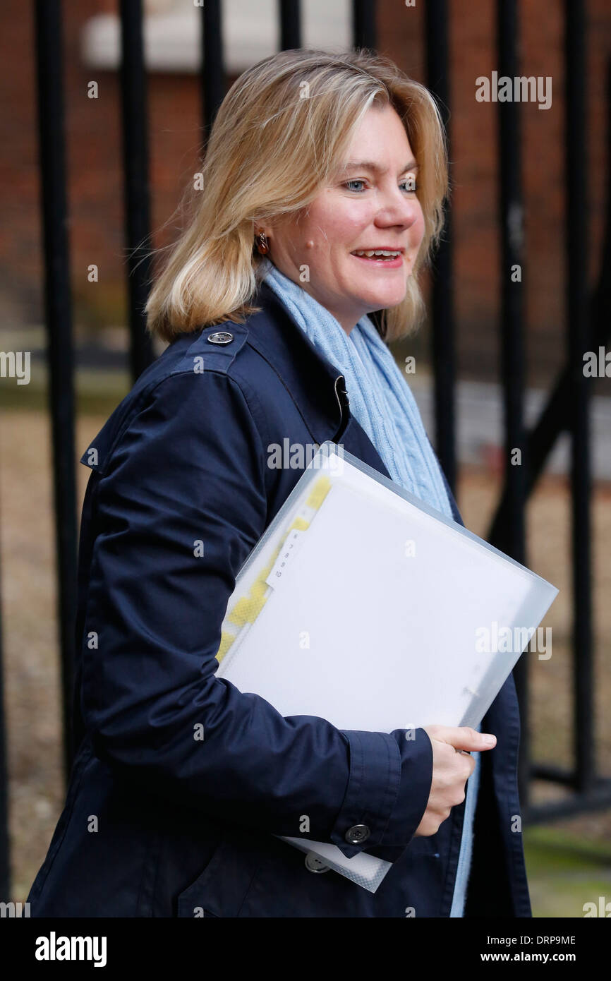 Lo sviluppo internazionale Segretario Justine Greening Foto Stock