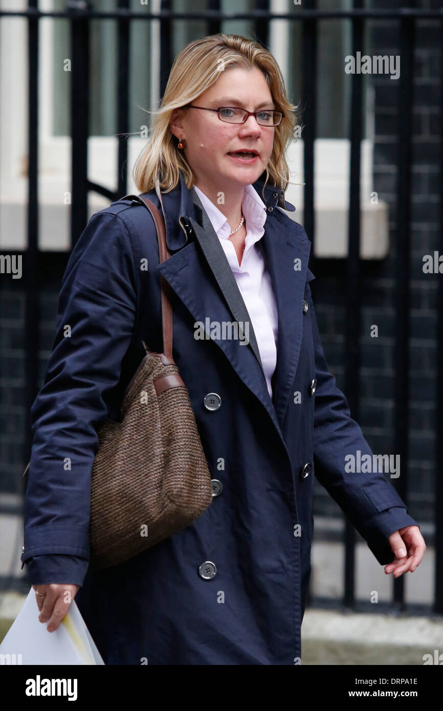 Lo sviluppo internazionale Segretario Justine Greening Foto Stock