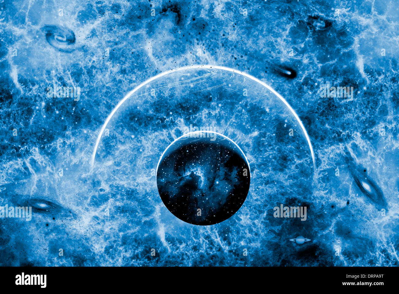 Lo spazio negativo Foto Stock