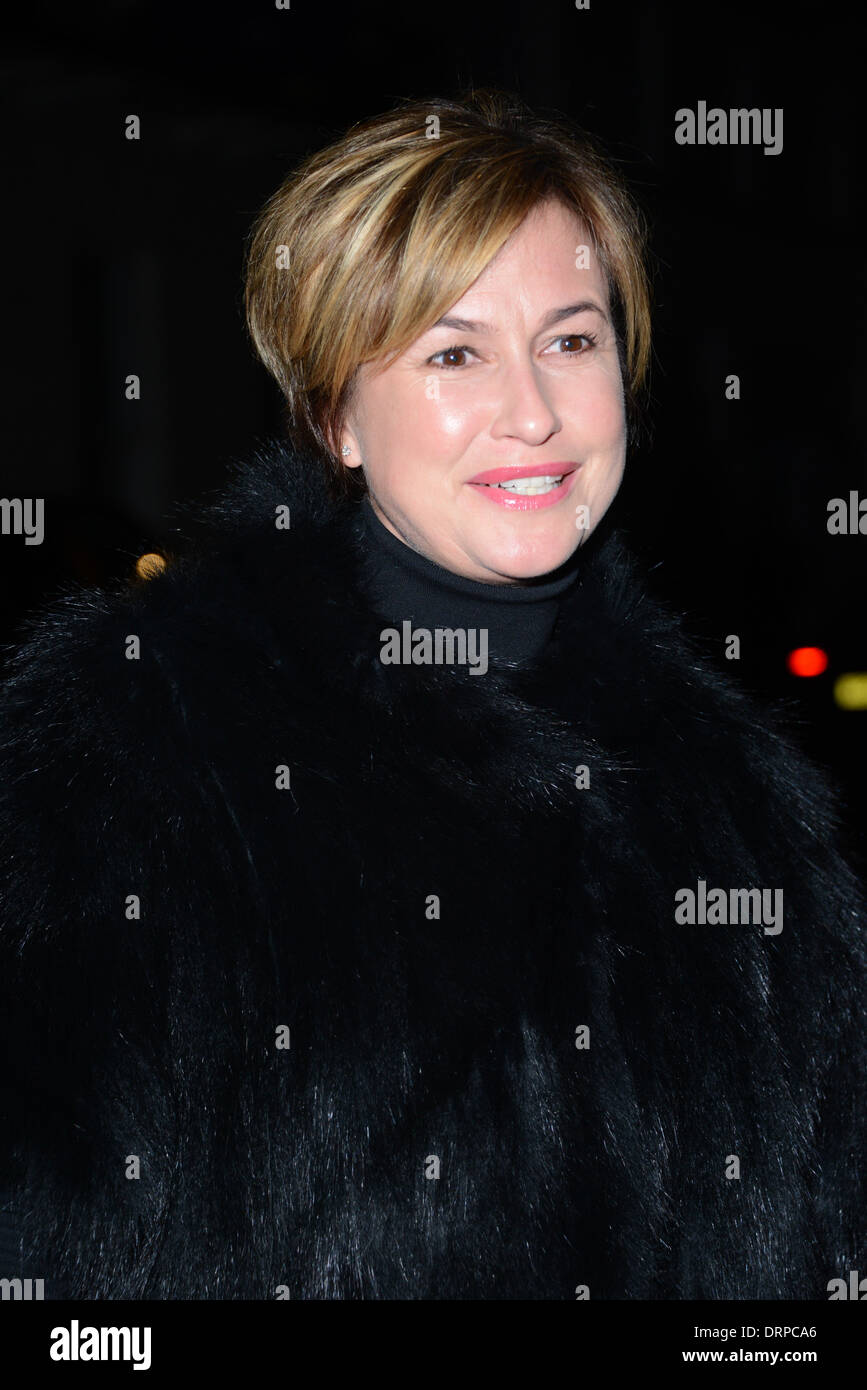 Londra REGNO UNITO, 30 gennaio 2014 :Emma Pilkington,Lilly Pilkington arriva al lancio di Amanda Wakeley Flagship Store 18 Albemarle Street - VIP foglio faccia, Londra, foto da vedere Li/Alamy Live News Foto Stock