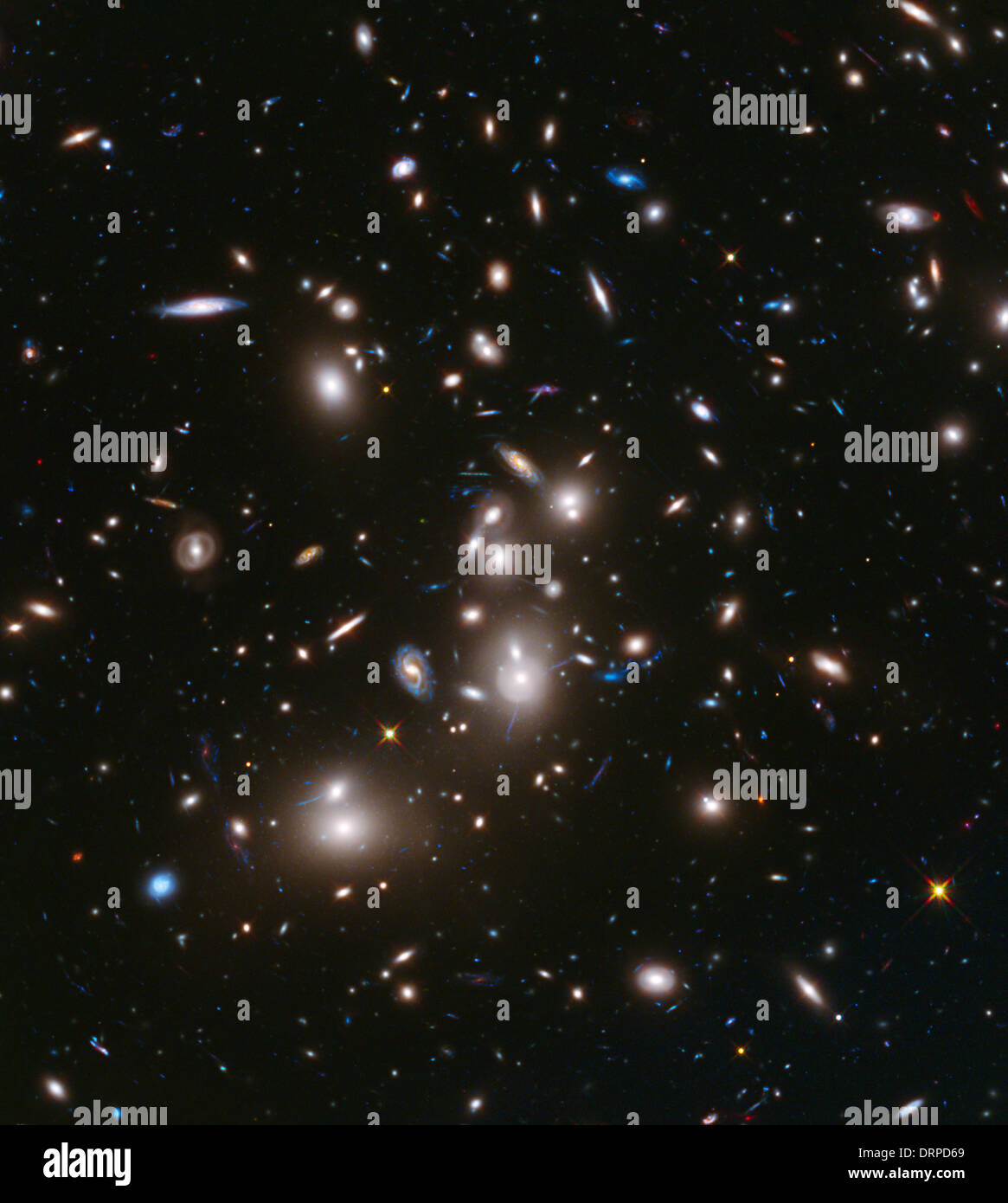 Hubble Campo di frontiera Abell 2744 Foto Stock