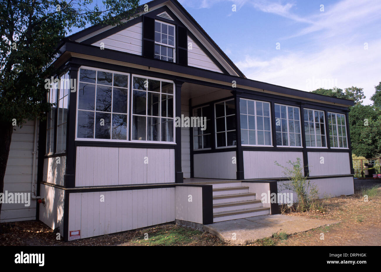Ranch house, Jack London State Historic Park, California Foto Stock