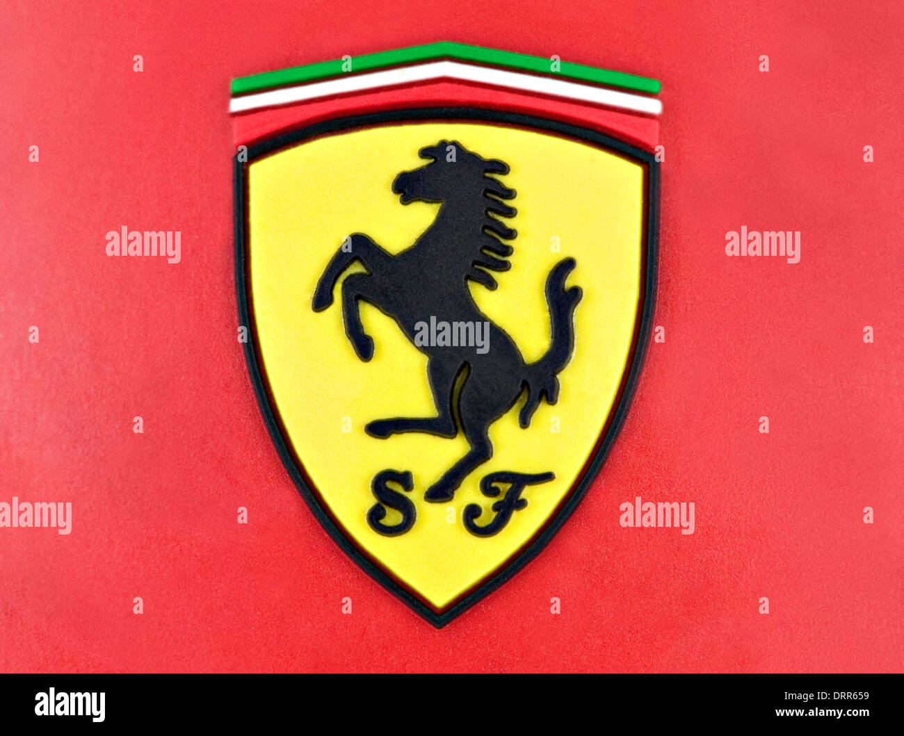 Ferrari Logo Foto Stock