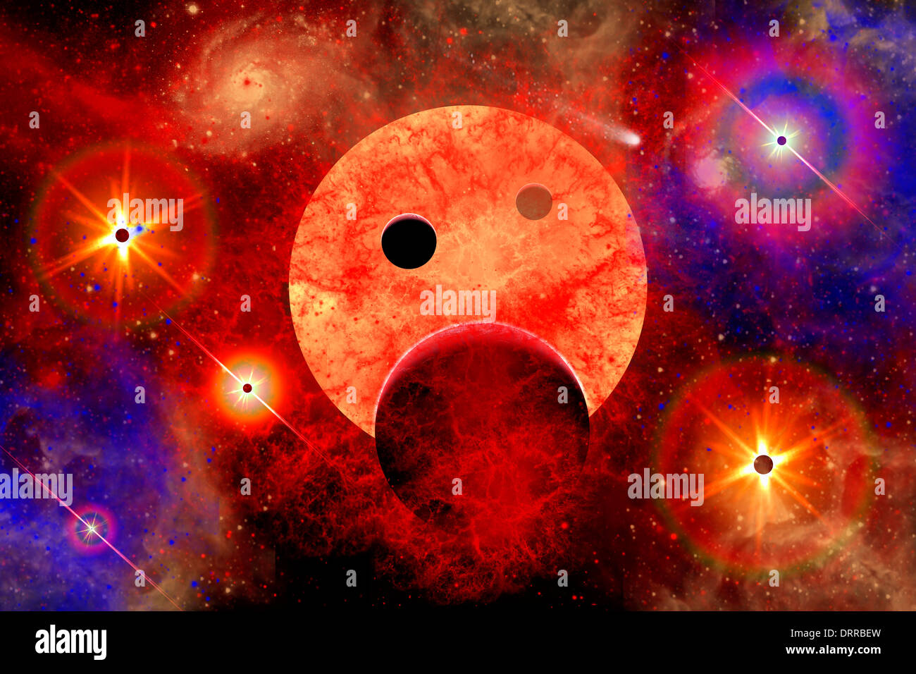 Star cradle.1 Foto Stock