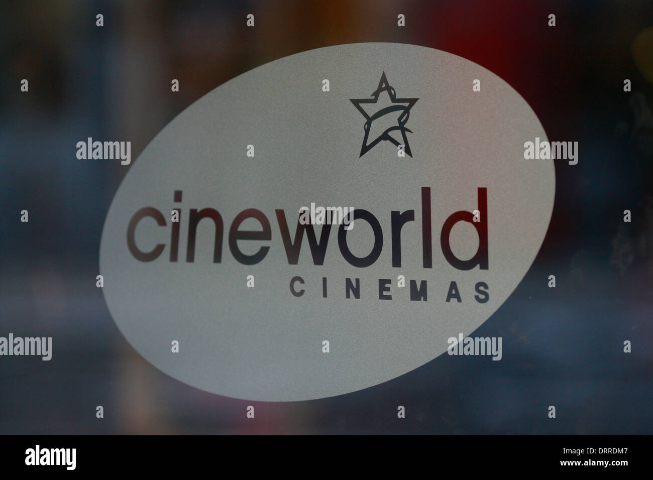 Una vista generale del Cinema Cineworld nel centro di Londra Gran Bretagna 14 novembre 2012. Foto Stock