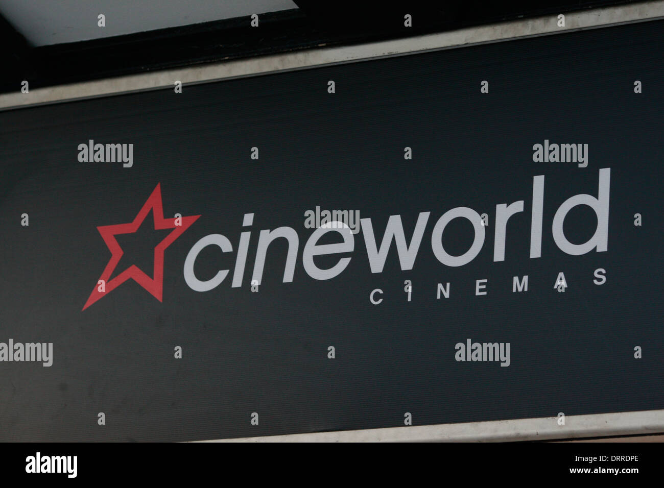 Una vista generale del Cinema Cineworld nel centro di Londra Gran Bretagna 14 novembre 2012. Foto Stock