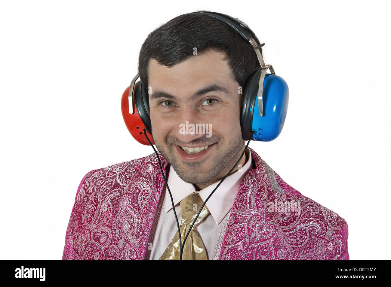 Uomo espressiva nella fase del costume. Foto Stock