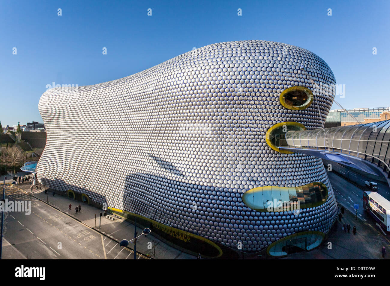 Bull Ring e Park Street, Birmingham, West Midlands, Inghilterra Foto Stock