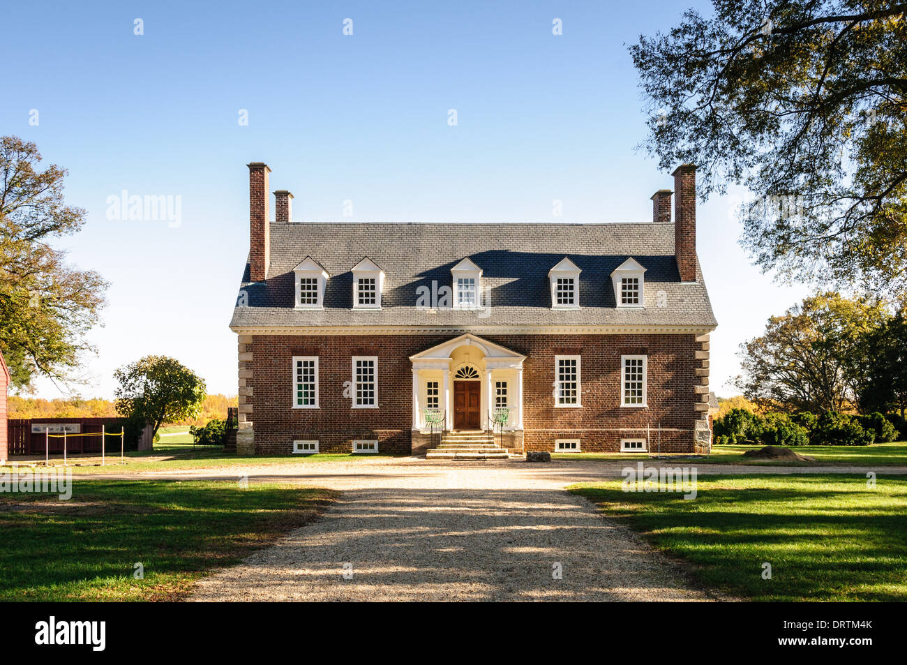 Gunston Hall, Casa di George Mason, 10709 Gunston Road, Mason collo, Virginia Foto Stock