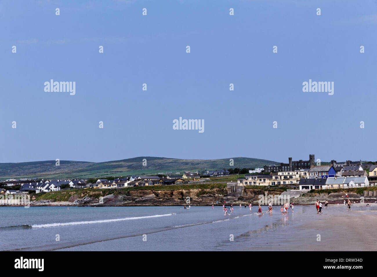 Ballyheigue beach nella Contea di Kerry, Irlanda Foto Stock