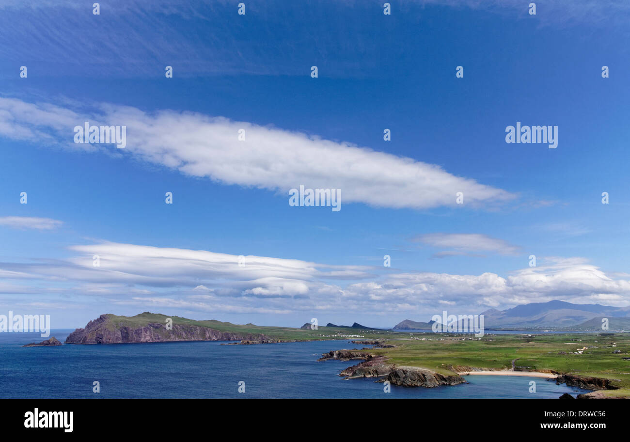 Sibilla testa sulla penisola di Dingle nella Contea di Kerry, Irlanda Foto Stock