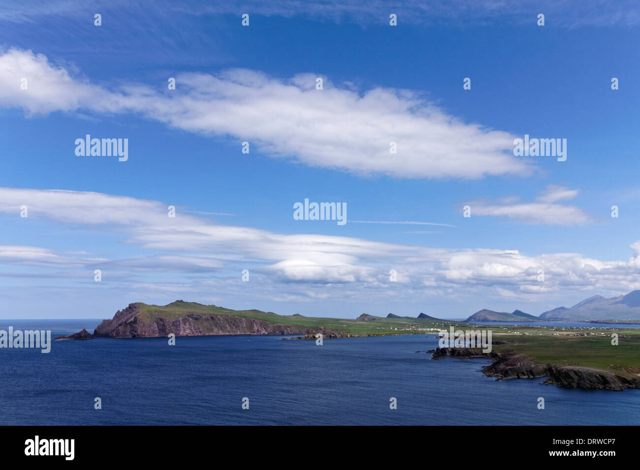 Sibilla testa sulla penisola di Dingle nella Contea di Kerry, Irlanda Foto Stock